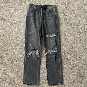 Grey BDG Urban Outfitters ripped jeans